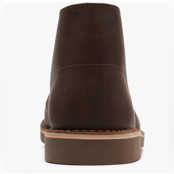 Clarks men's Bushacre 2 Lace Up Chukka Boot Dark Brown Leather US 11 1… - Picture 7 of 15
